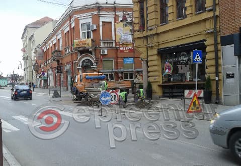 Centar Čačka ponovo ima vodu!