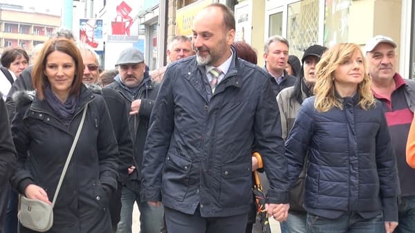 Saša Janković održao predizborni skup u Čačku (VIDEO)