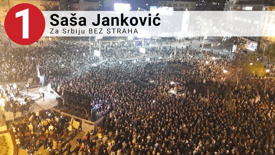 Janković poručio Vučiću: "Game over"
