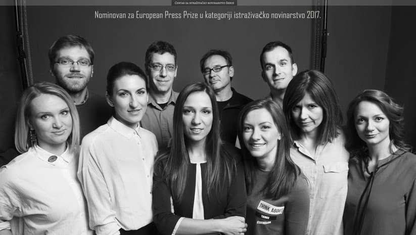CINS nominovan za najveće novinarsko priznanje u Evropi
