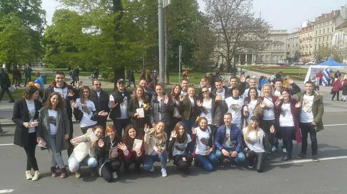 Broćića avlija iz Guče i Rotari klub Čačak na 30. Beogradskom maratonu (FOTO)
