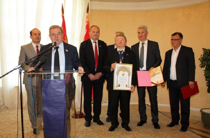 Svečani prijem povodom završetka mandata ambasadora Republike Belorusije u Beogradu Vladimira Čuševa
