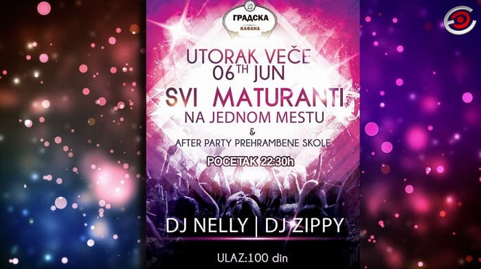 Najbolja maturska žurka u gradu! Očekujemo vas, dragi maturanti!!! (VIDEO)