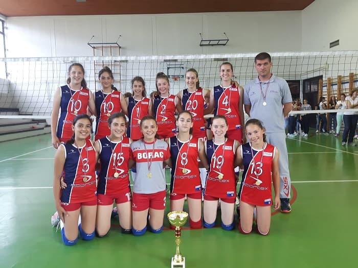 Mlađe pionirke "Borca" šampionke regiona