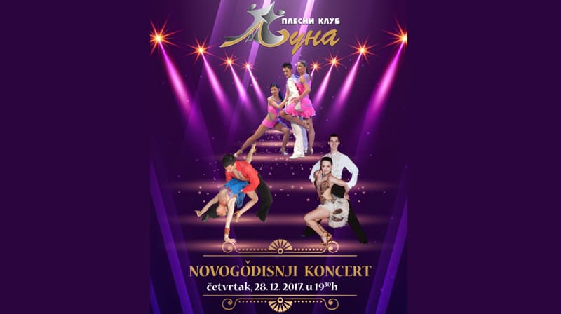 Novogodišnji koncert plesnog kluba "Luna"