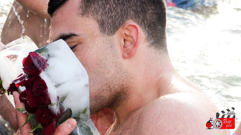 Anđelko Kovačević, treći put pobednik u trci za Bogojavljenski krst (FOTO)