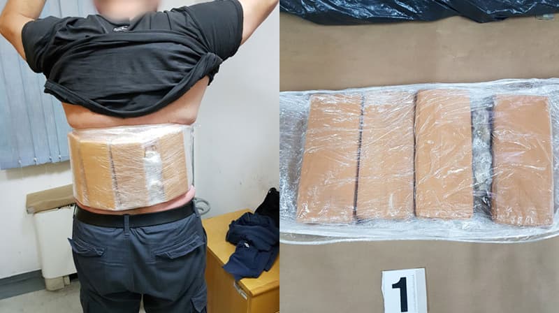 Uhapšen Čačanin na Horgošu sa oblepljenim paketima heroina za telo