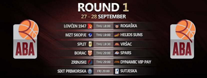 Počinje ABA 2 liga: Borac dočekuje Sparse iz Sarajeva