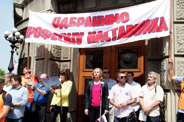 Janković (USPRS): Štrajk prosvetara nije završen, napravljen je samo kratak predah