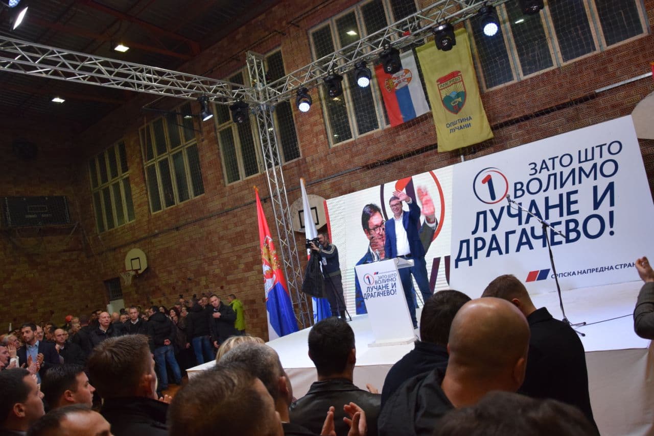 Završna konvencija SNS pred izbore u Lučanima (FOTO)