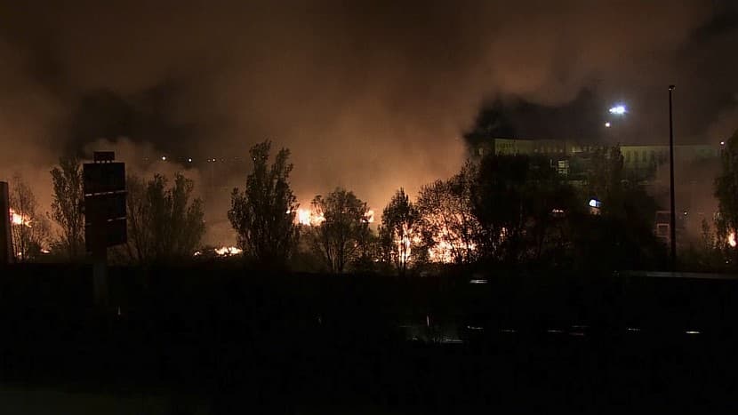 Požar u proizvodnoj hali u Miokovcima