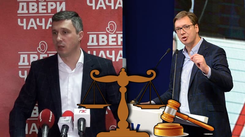 Boško Obradović tužio Aleksandra Vučića zbog uvreda