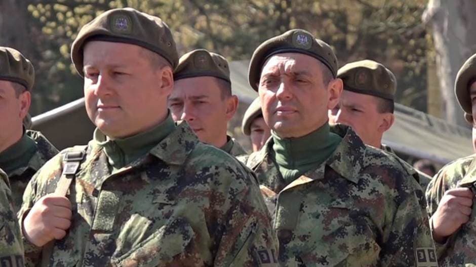 Ministar odbrane Vulin položio vojničku zakletvu