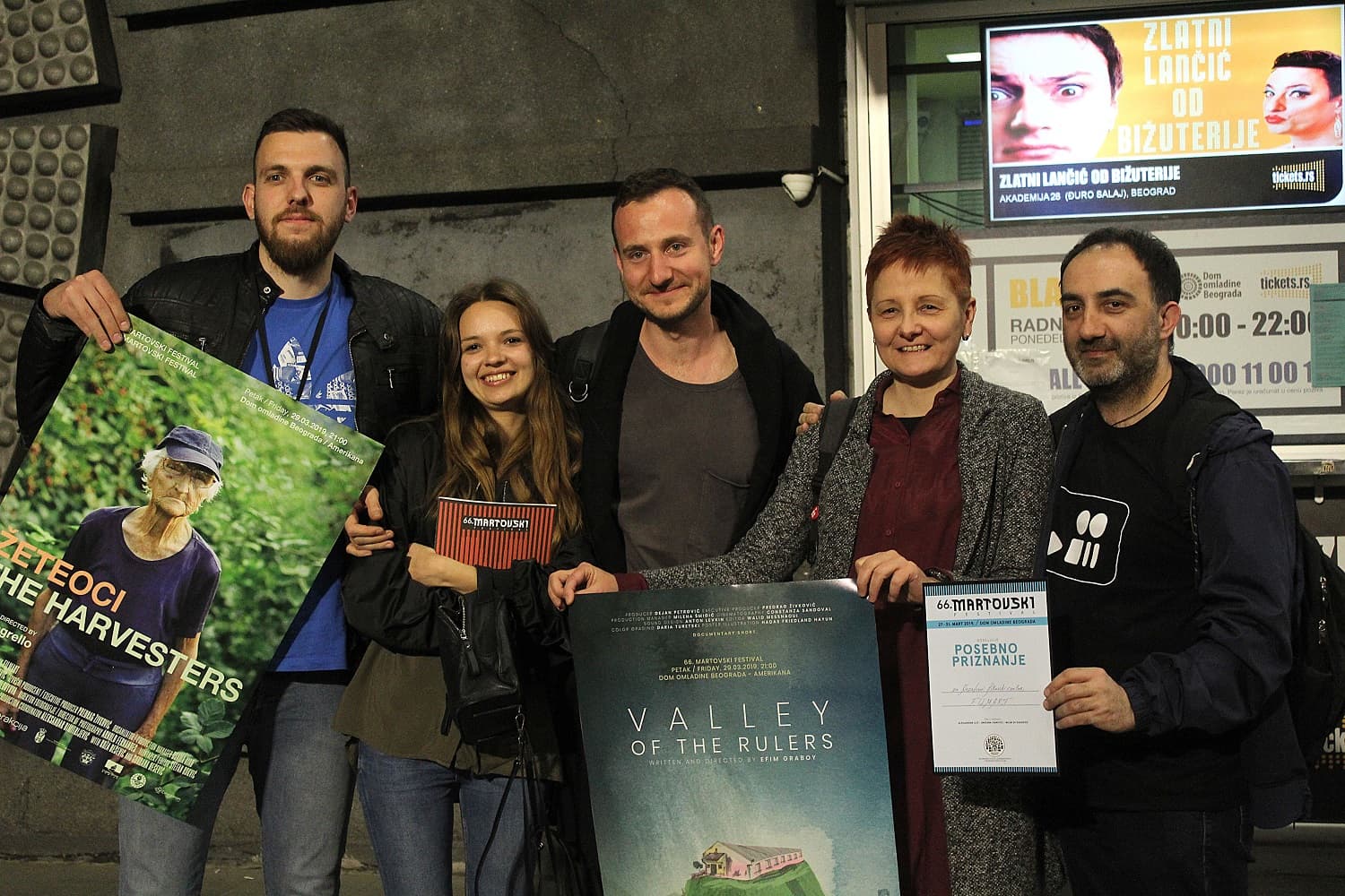 Priznanje za NFC Filmart iz Požege na 66. Martovskom festivalu