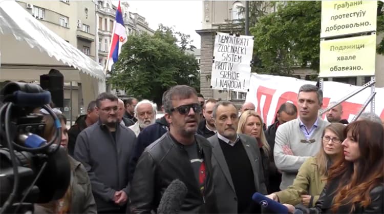 Boško Obradović najavio formiranje slobodnih zona opozicije širom Srbije