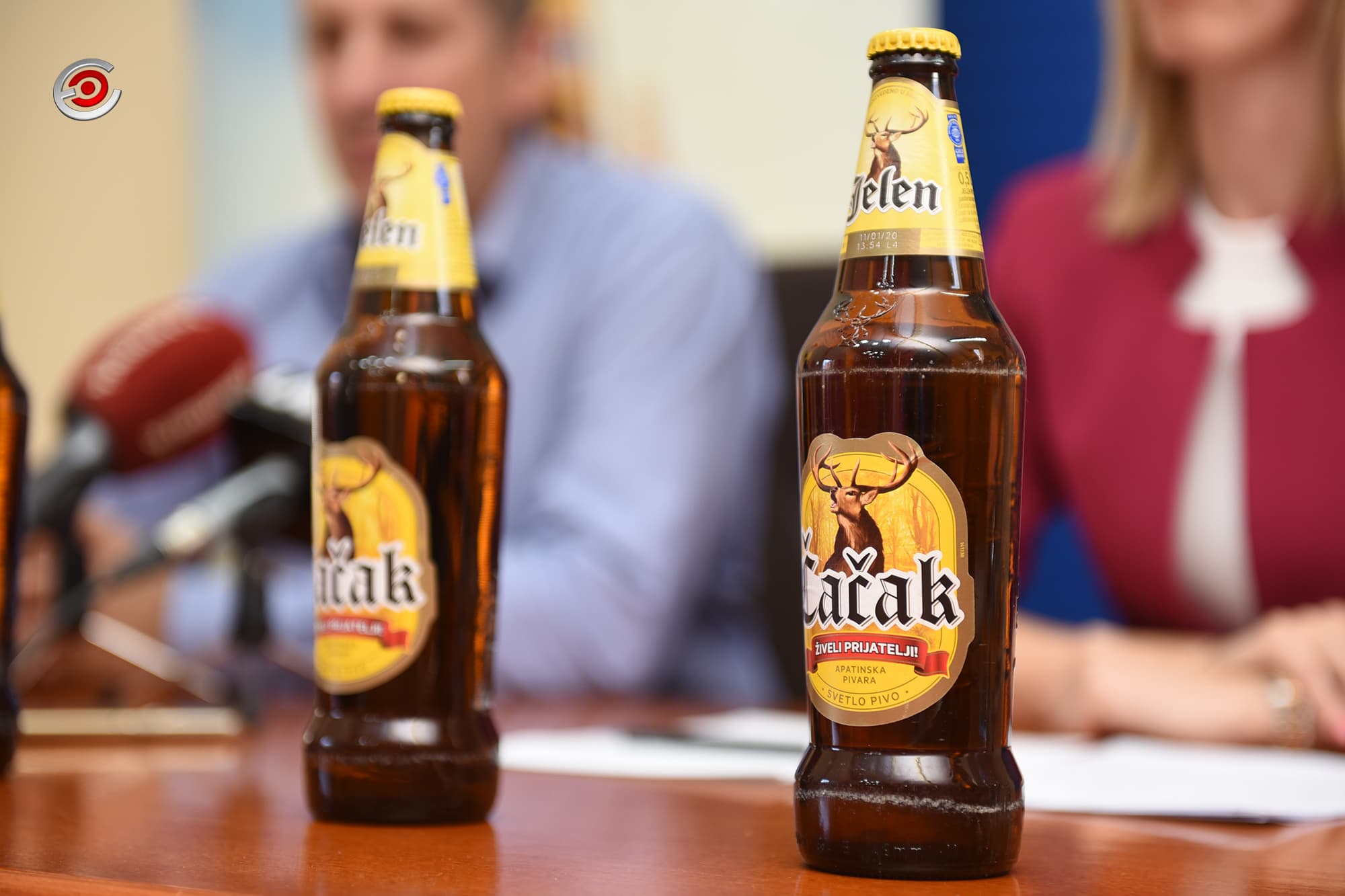 Čačak na etiketama Jelen piva (FOTO)