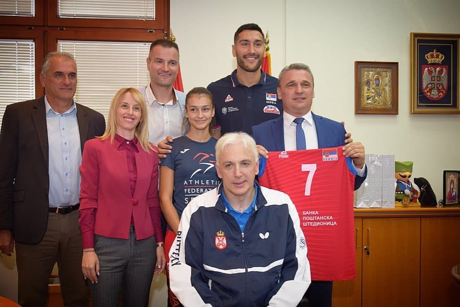 Zlatni čačanski sportisti na prijemu kod gradonačelnika (FOTO)