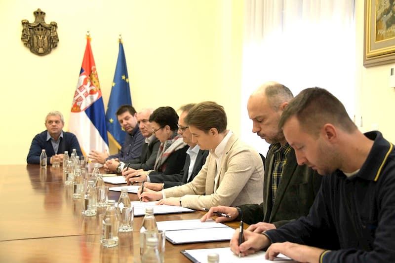 Potpisan sporazum radnika JP "Pošta Srbije" i Vlade Srbije