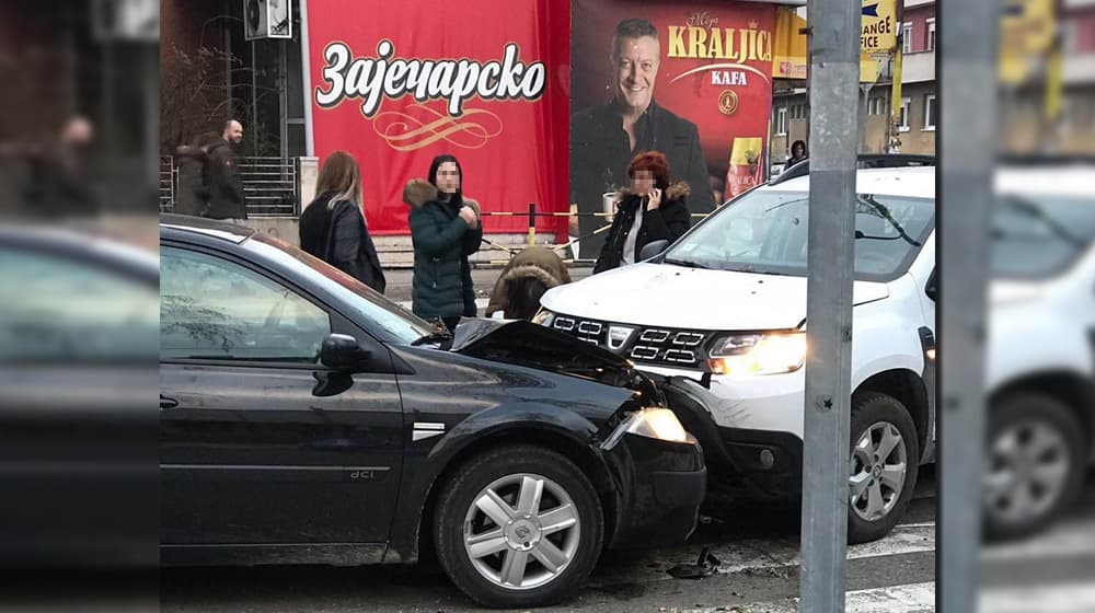Saobraćajna nezgoda kod hotela "Morava", tri osobe lakše povređene