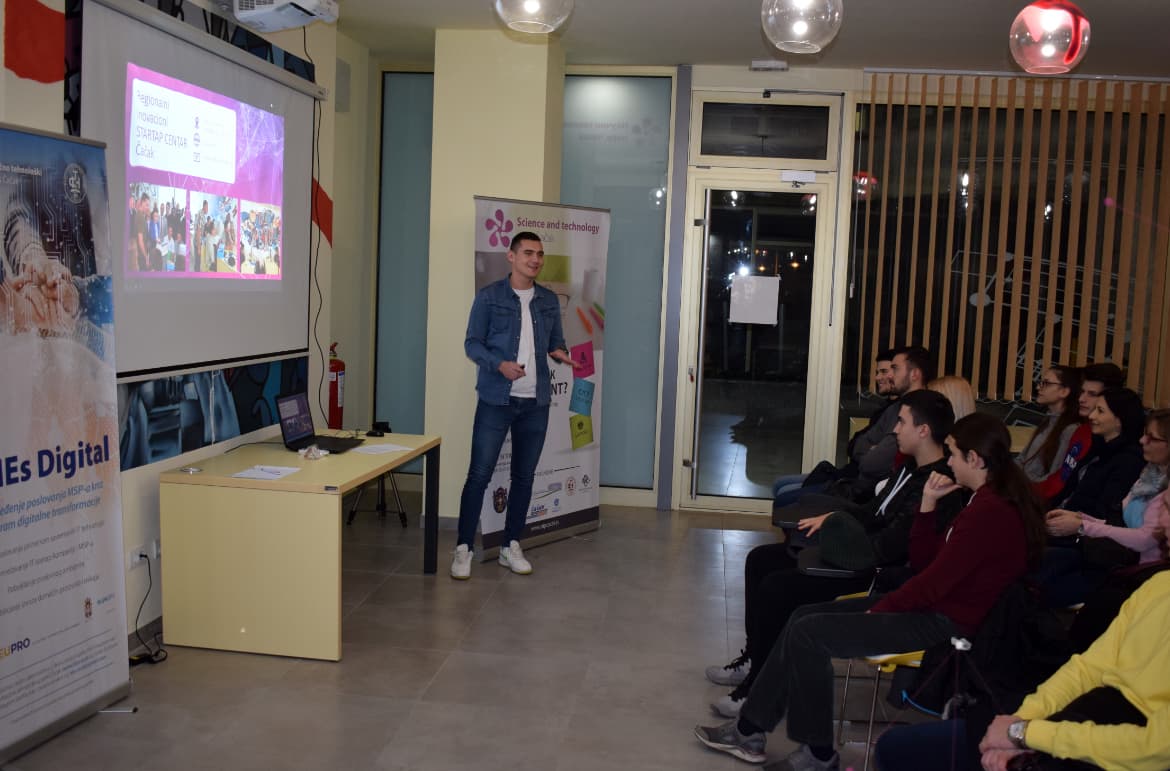 Prvi Freelance meet up okupio preko 50 ljudi u Startap centru NTP Čačak