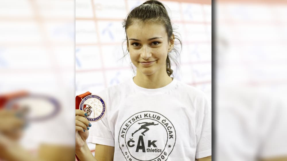 Seniorska medalja za mladu čačansku sprinterku Ivanu Ilić
