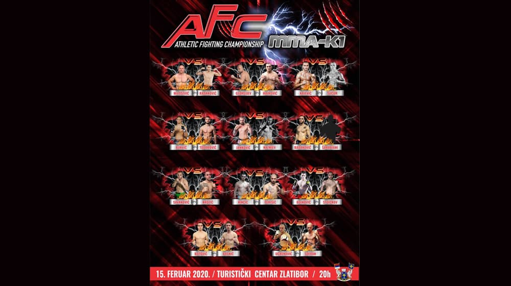 Treći međunarodni MMA K-1 turnir za vikend na Zlatiboru (FOTO)
