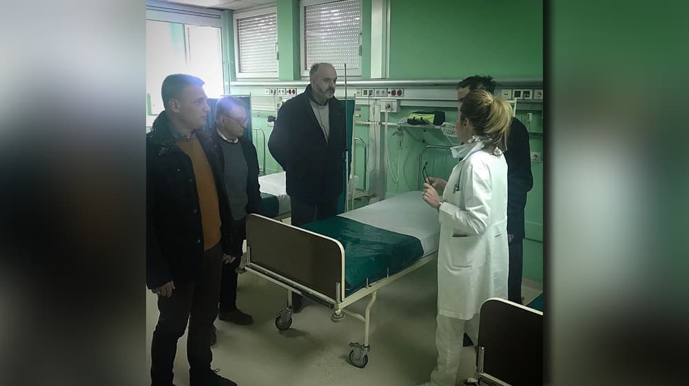 Gradonačelnik Čačka obišao Opštu bolnicu: Svi resursi na raspolaganju potencijalnim pacijentima