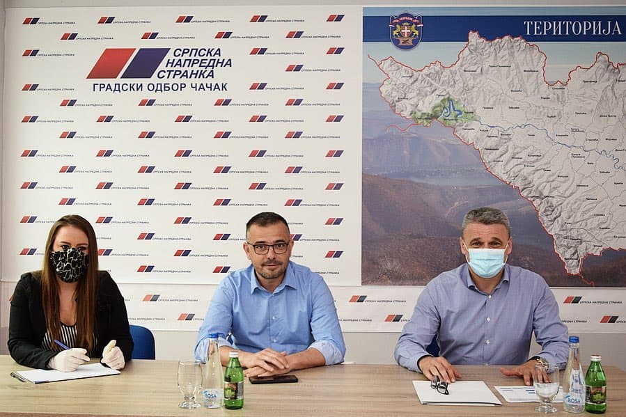 Ministar poljoprivrede i vodoprivrede Branislav Nedimović posetio Čačak