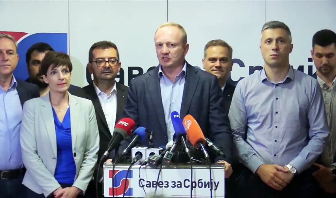 Prihvaćena inicijativa Saveza za Srbiju o formiranju zajedničkog opozicionog fronta
