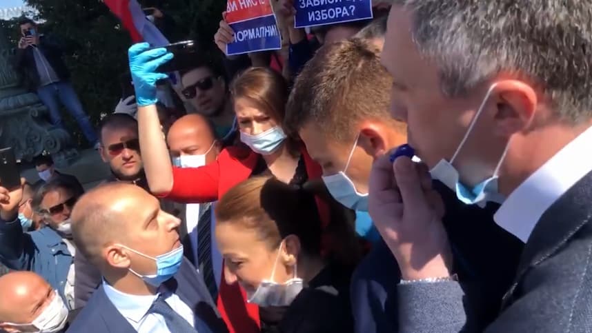 Podignuta optužnica protiv Boška Obradovića zbog incidenta sa Lončarem i Rističevićem ispred skupštine
