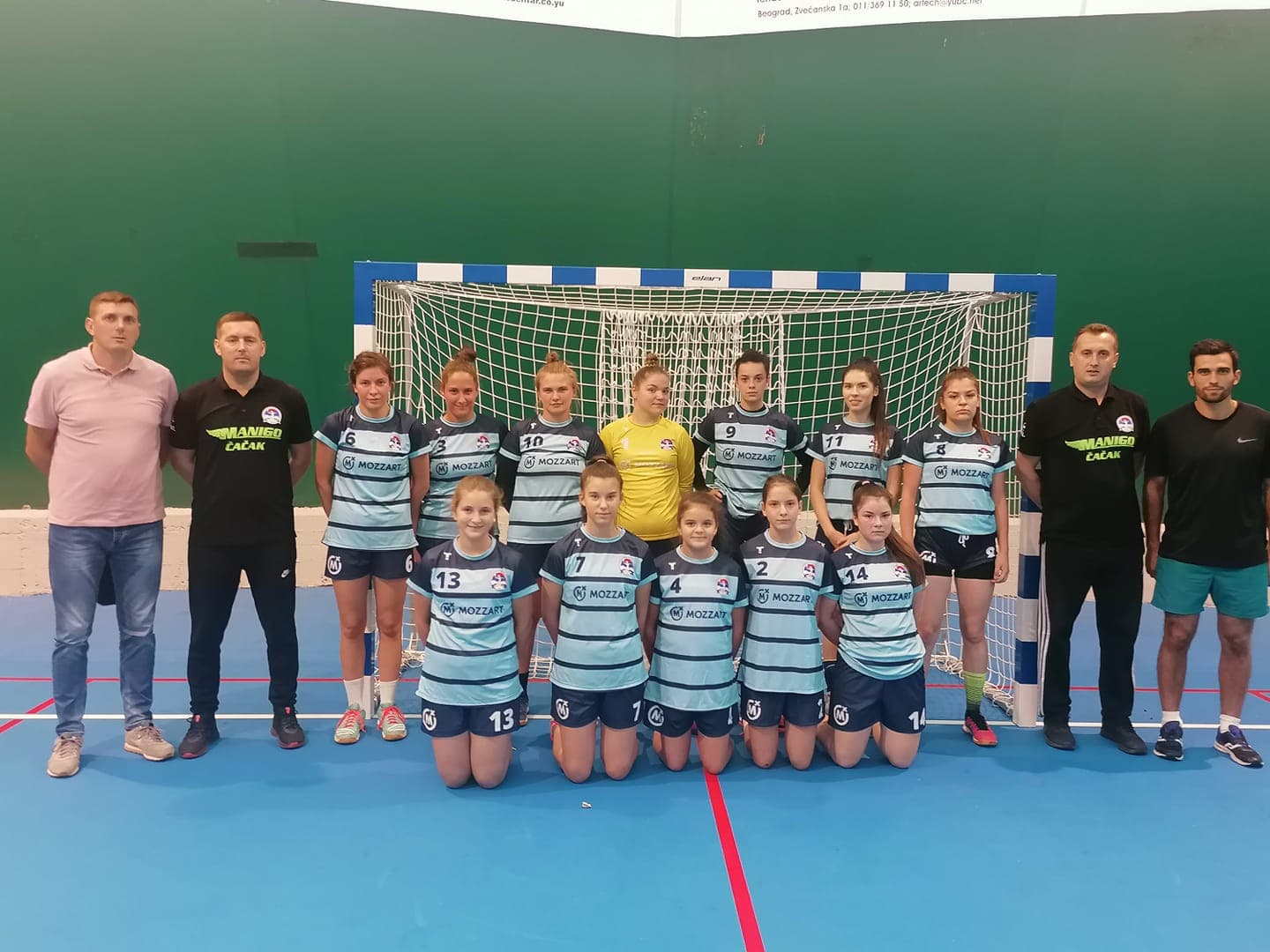 Pripreme i upis novih članova u Ženski rukometni klub "Košutnjak"