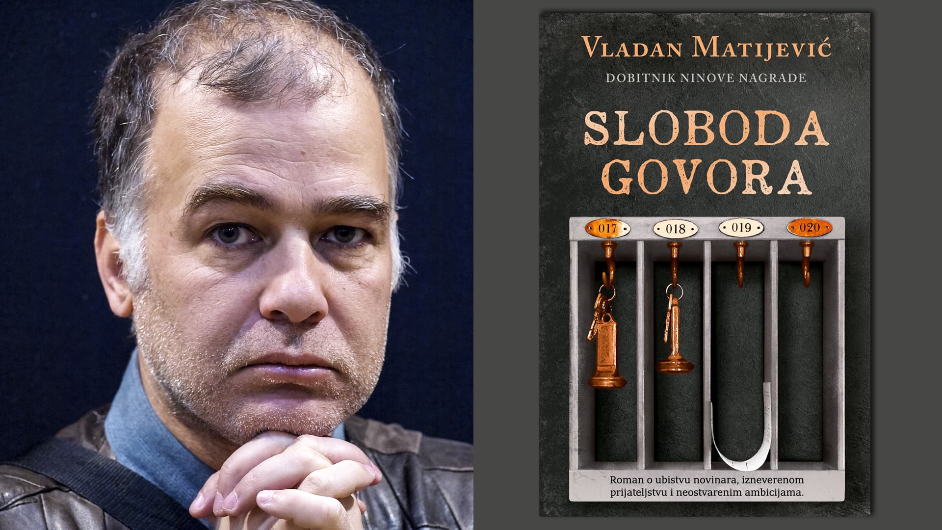 Nagrada 25. Međunarodnog Sajma knjige Banja Luka za roman "Sloboda govora"