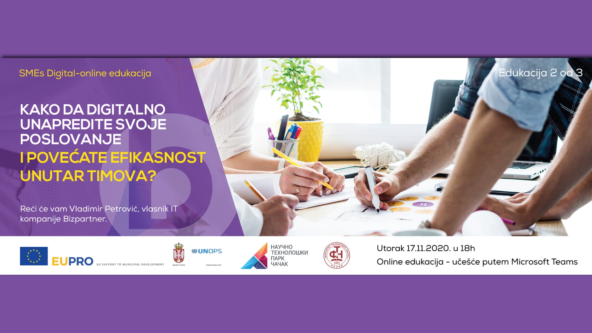 Online edukacija: Kako da unapredite svoje poslovne procese i povećate efikasnost unutar timova?