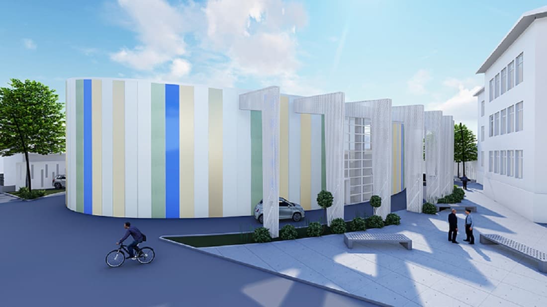 Ovako će izgledati fiskulturna sala Gimnazije u Čačku (FOTO)