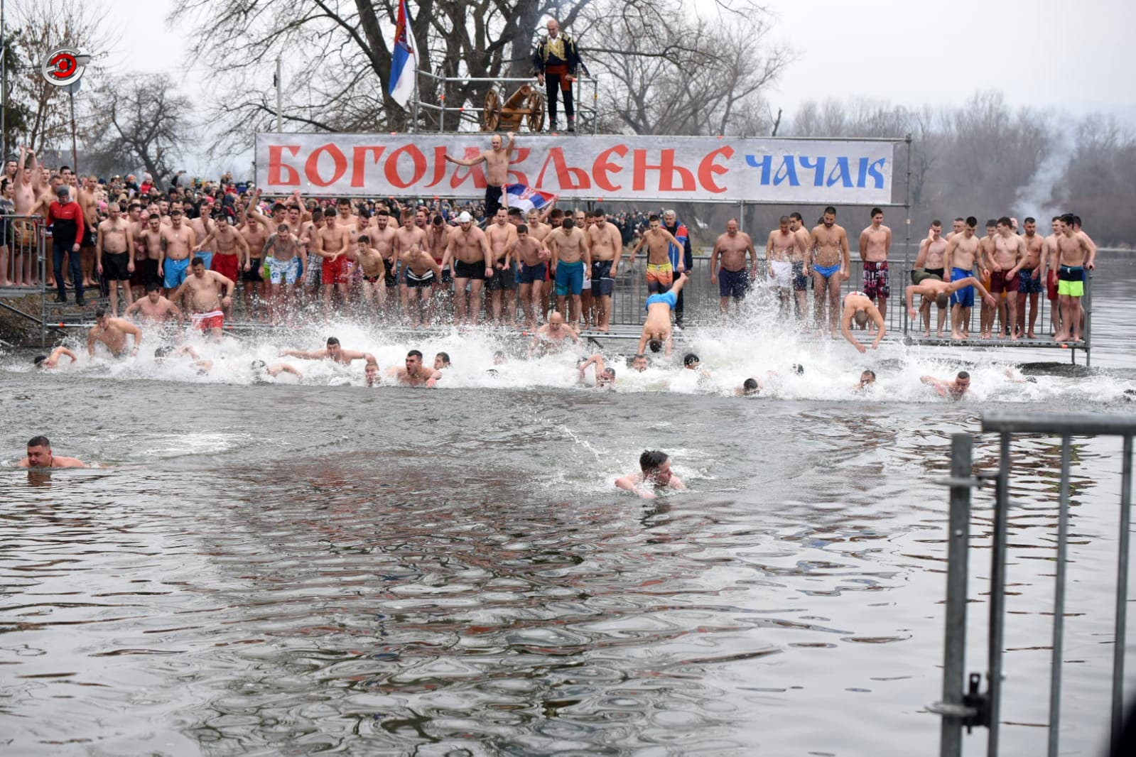 Bez plivanja za časni Bogojavljenski krst ove godine