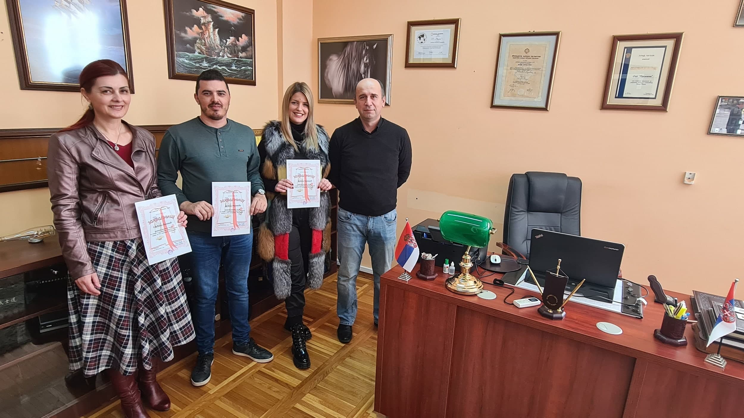 OŠ "Preljina": Zahvalnost nastavnicima koji su učestvovali u nacionalnom projektu RTS-a "Moja škola"