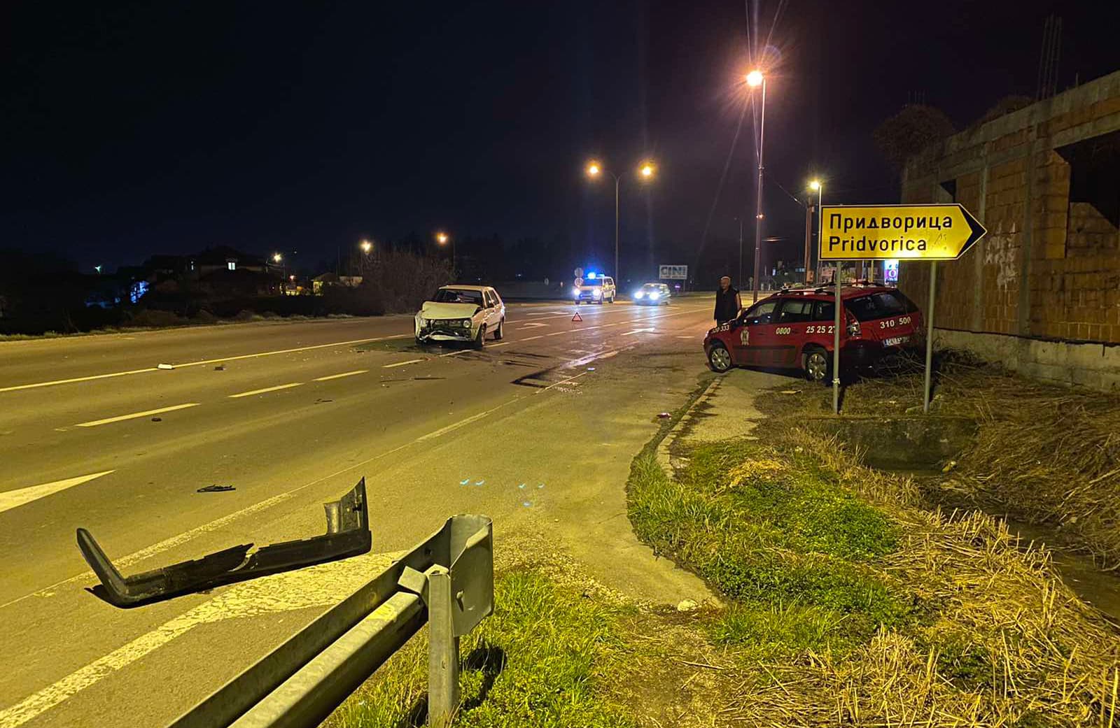 Udes u Beljini kod Čačka, troje povređeno