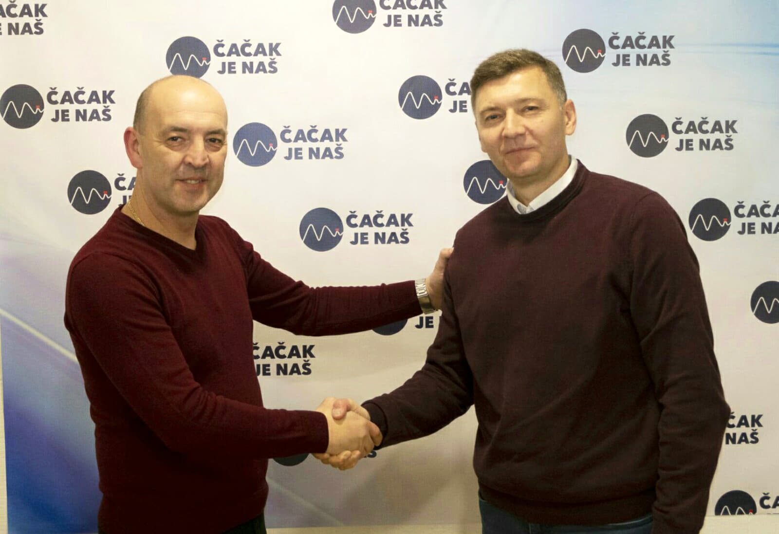 Čačak: Dragan Bisenić i Nebojša Zelenović razgovarali o budućoj saradnji
