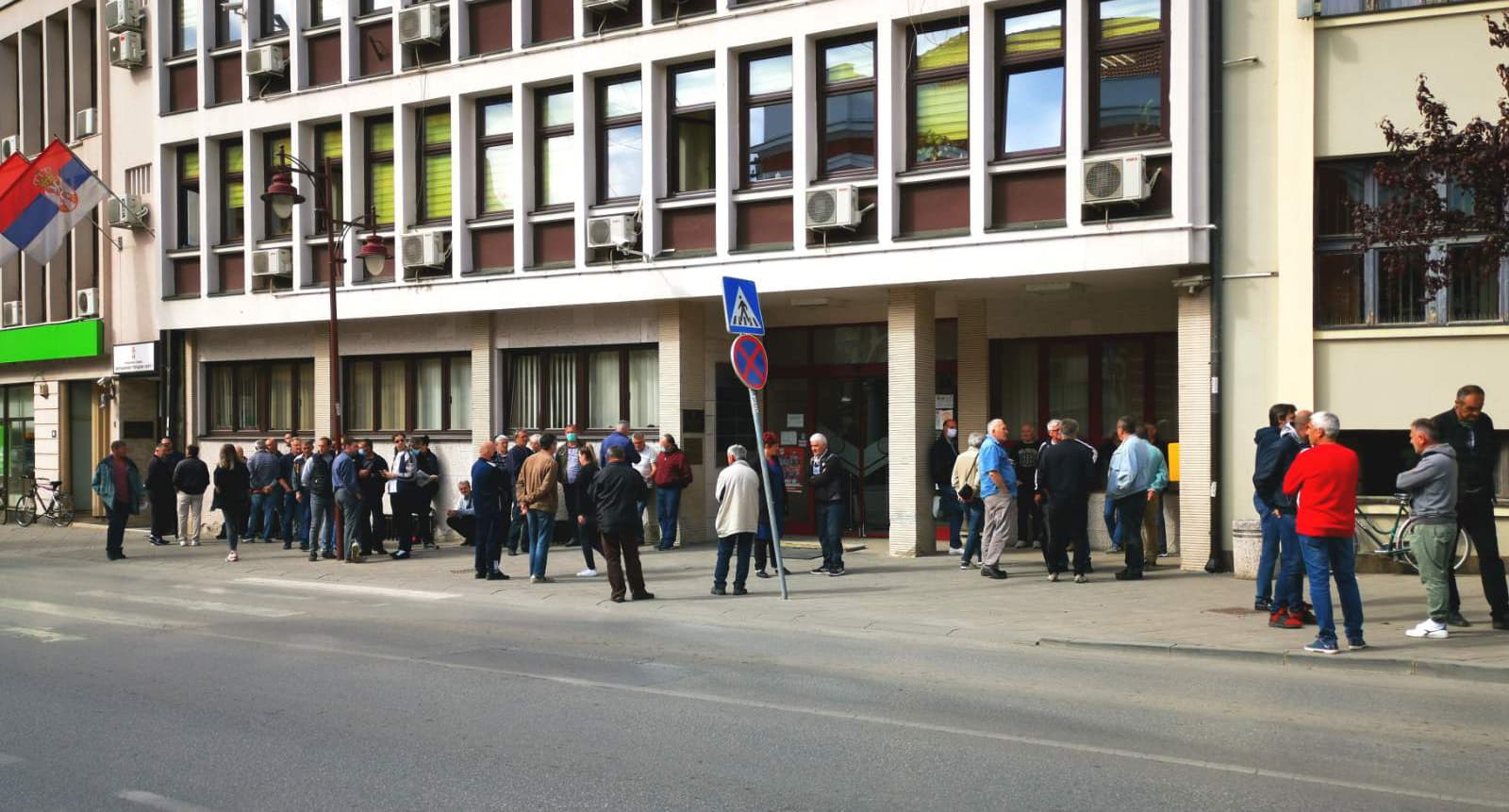 Protest radnika FRA