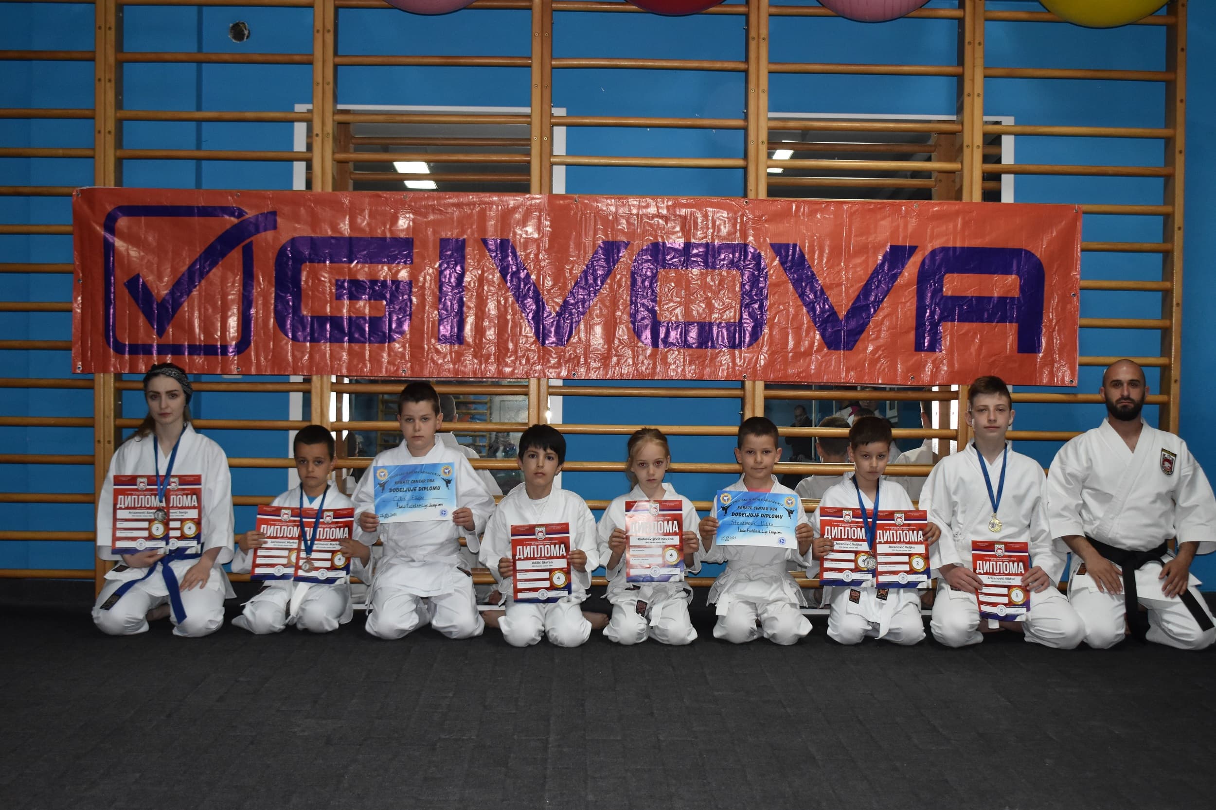 Karatisti Karate centra DBA: Mali, ali se bore kao veliki