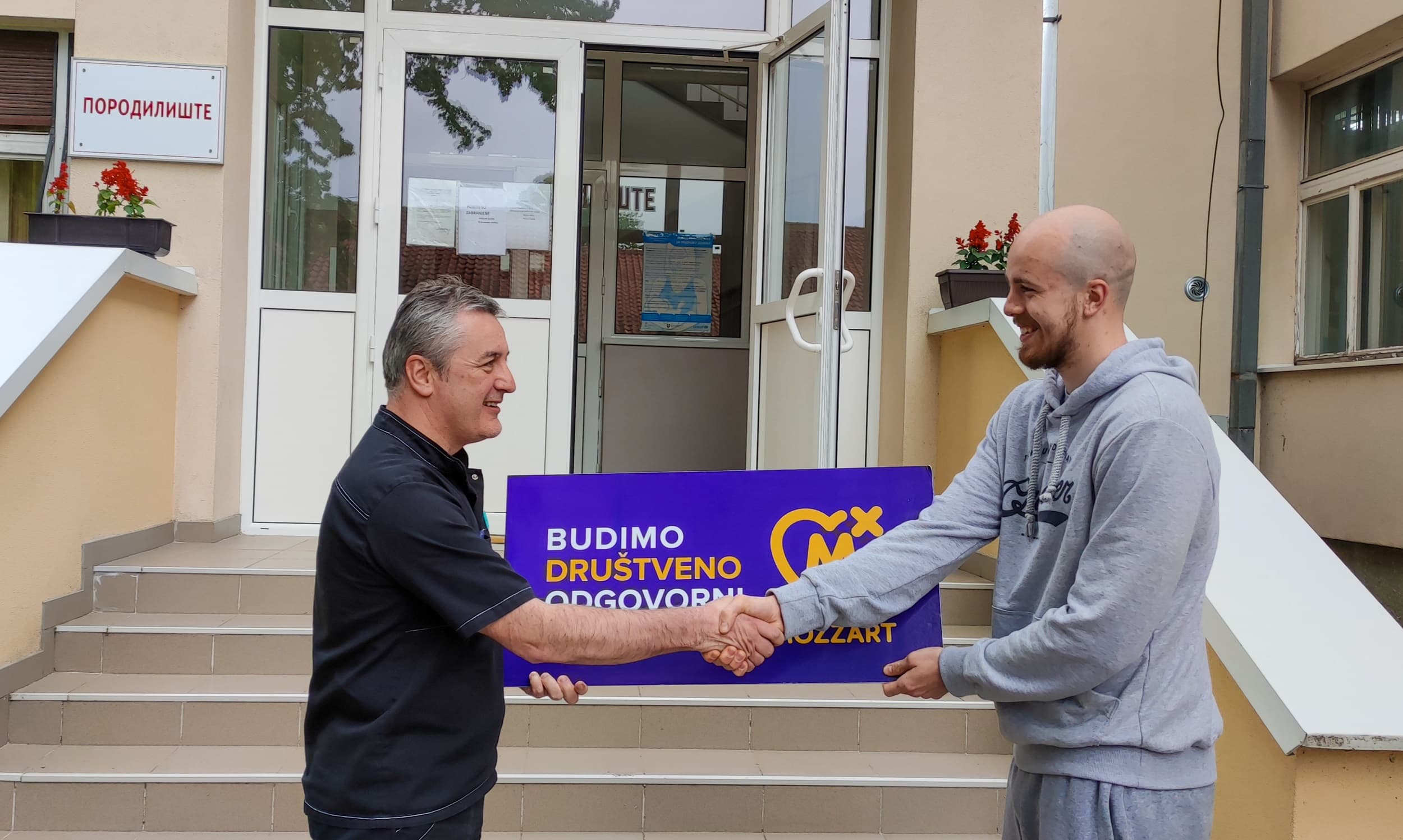 Košarkaš Borca izborio pobedu za porodilište u Čačku