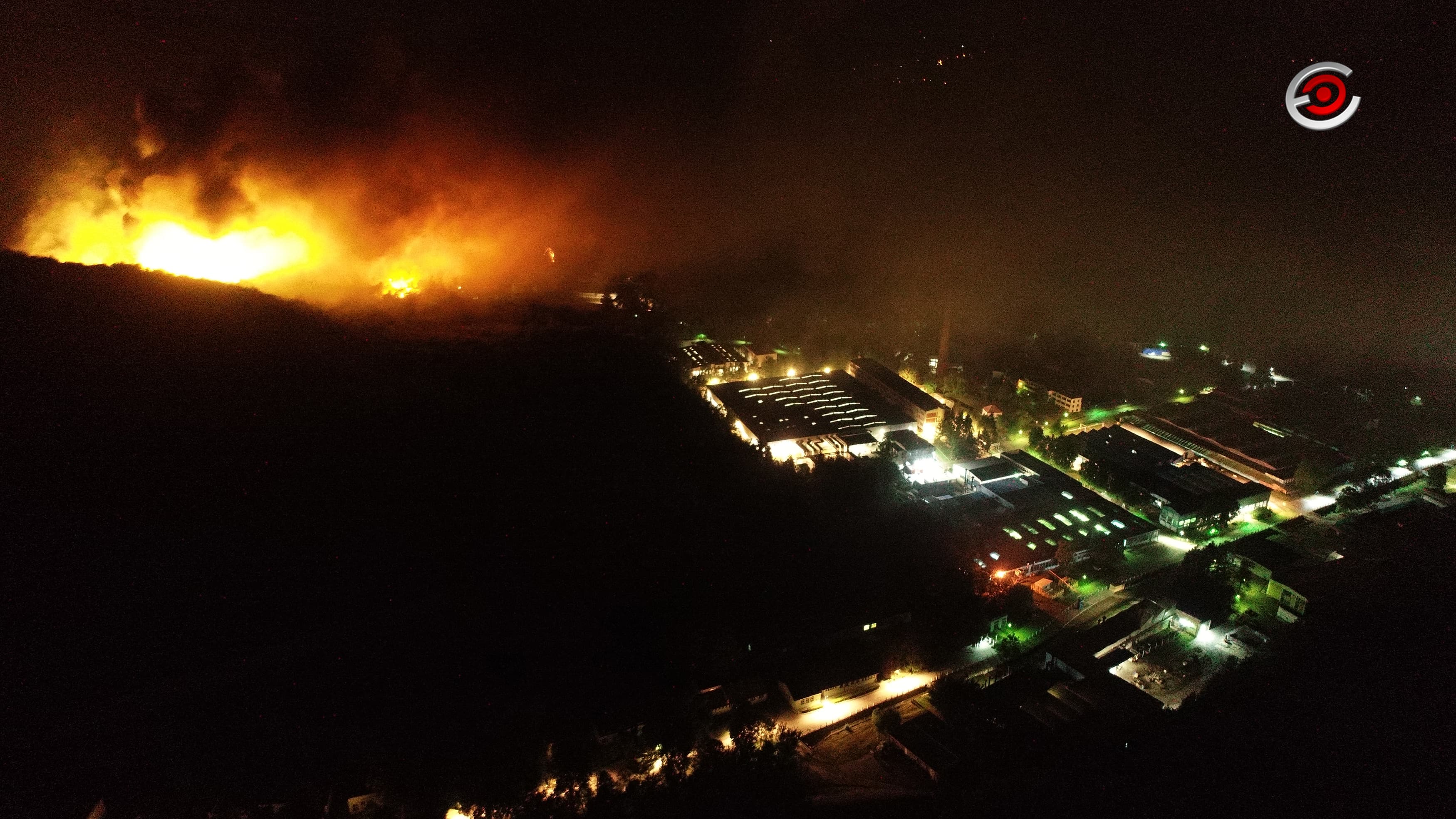 Eksplozije u fabrici "Sloboda" u Čačku, nema nastradalih ni povređenih (SNIMAK DRONOM)