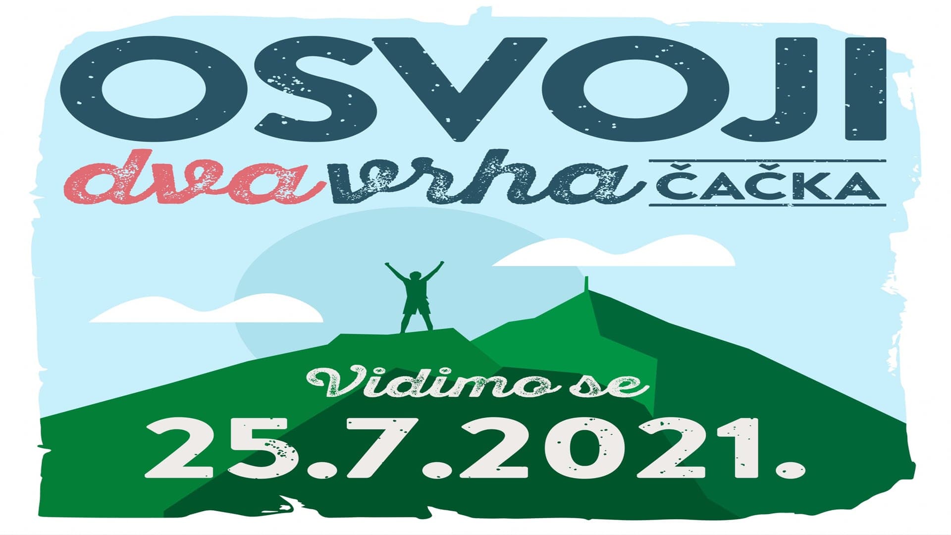 Trka Dva vrha Čačka u nedelju