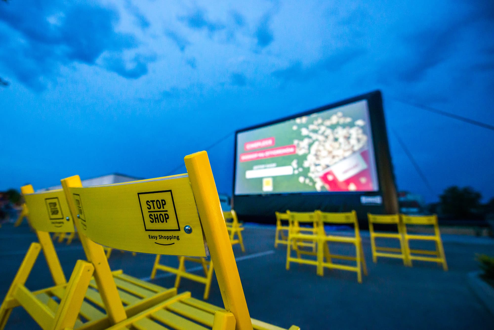 CINEPLEXX bioskop na otvorenom u Čačku