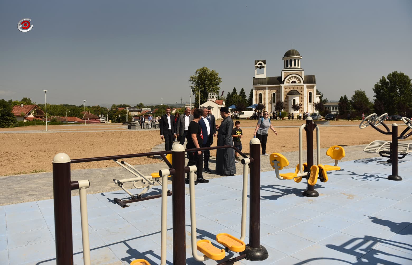 Svečano otvoren park u Atenici i obeležena slava hrama Svete velikomučenice Marine (FOTO)