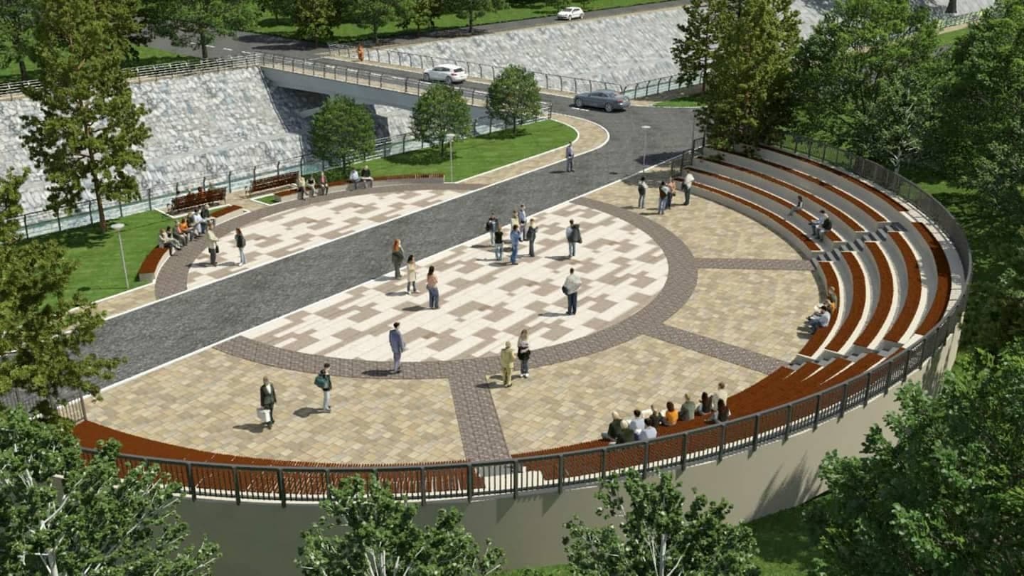 Amfiteatar u Ovčar Banji, mesto koje će biti centar kulturno-umetničkih programa (FOTO)