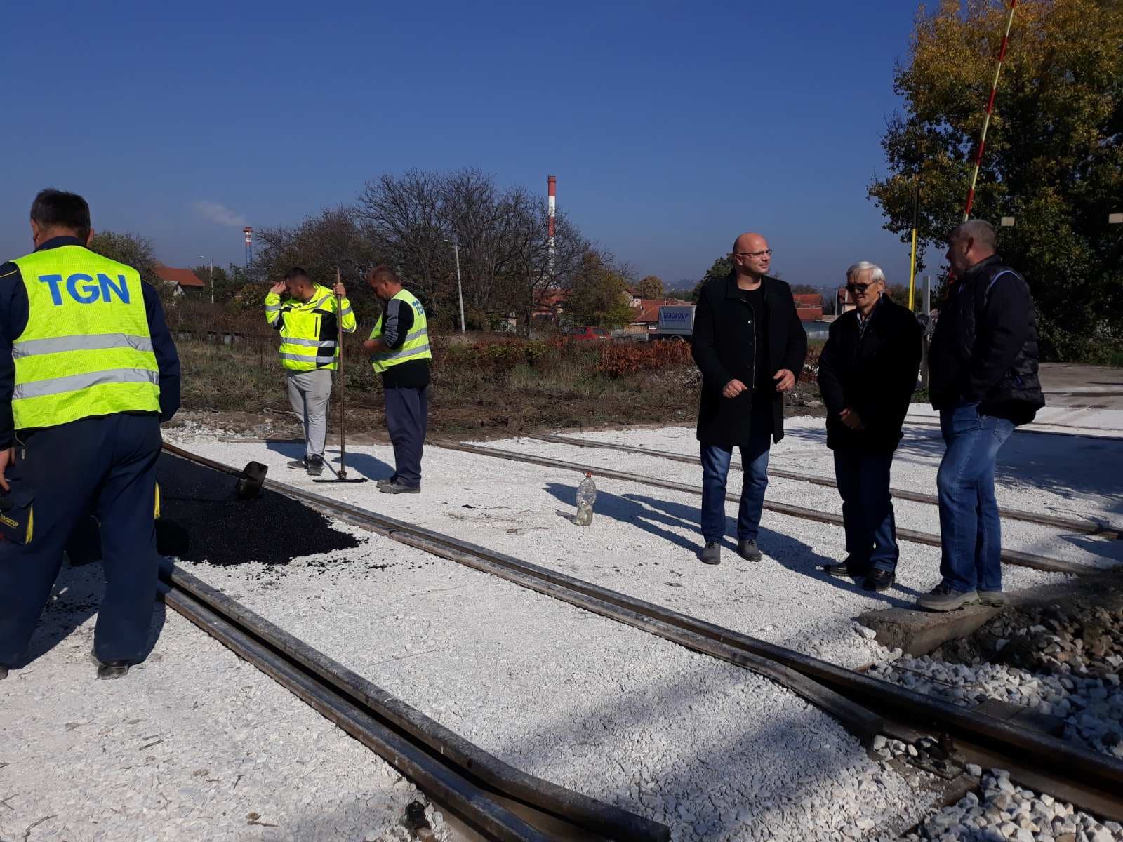 U toku rekonstrukcija pružnog prelaza u Ulici Sime Sarage
