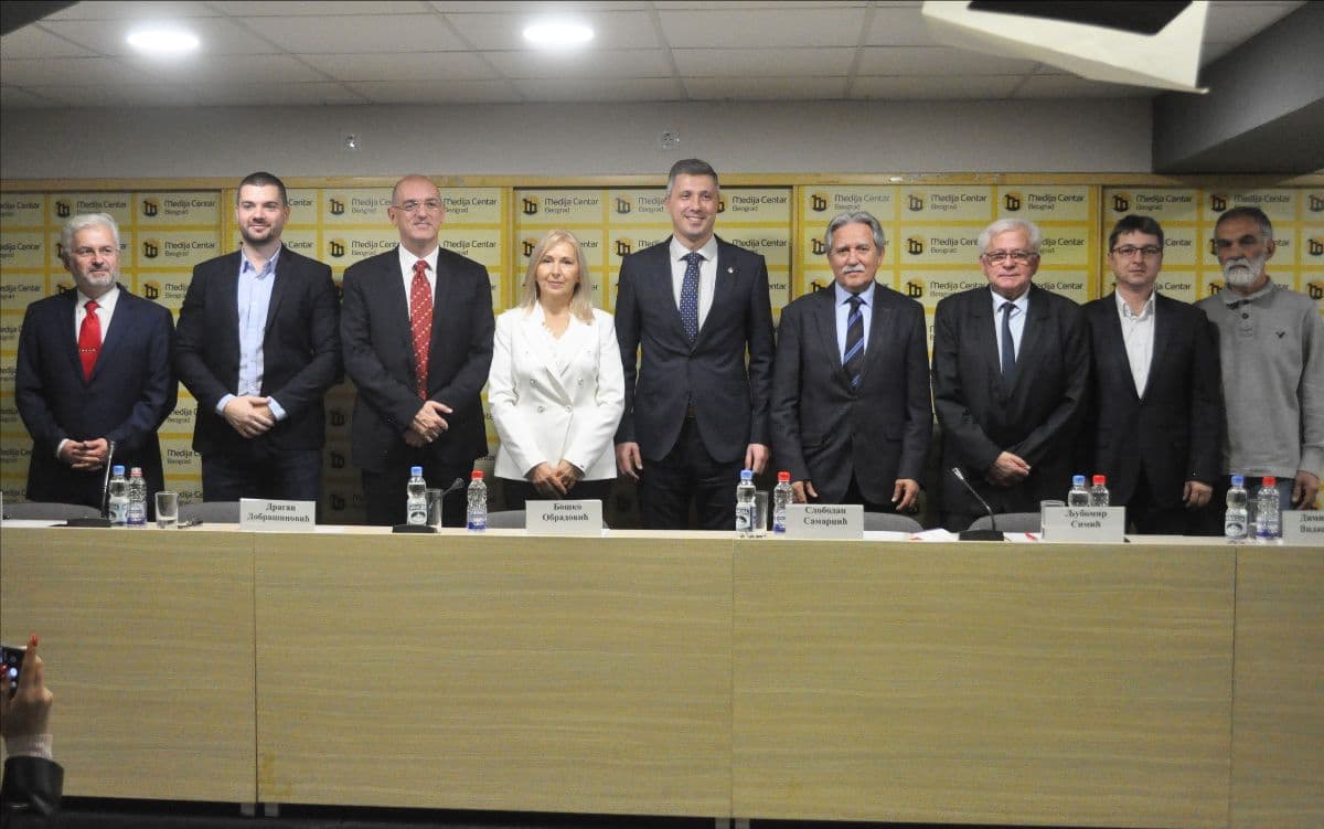 Formiran patriotski blok, Boško Obradović kandidat za predsednika Srbije