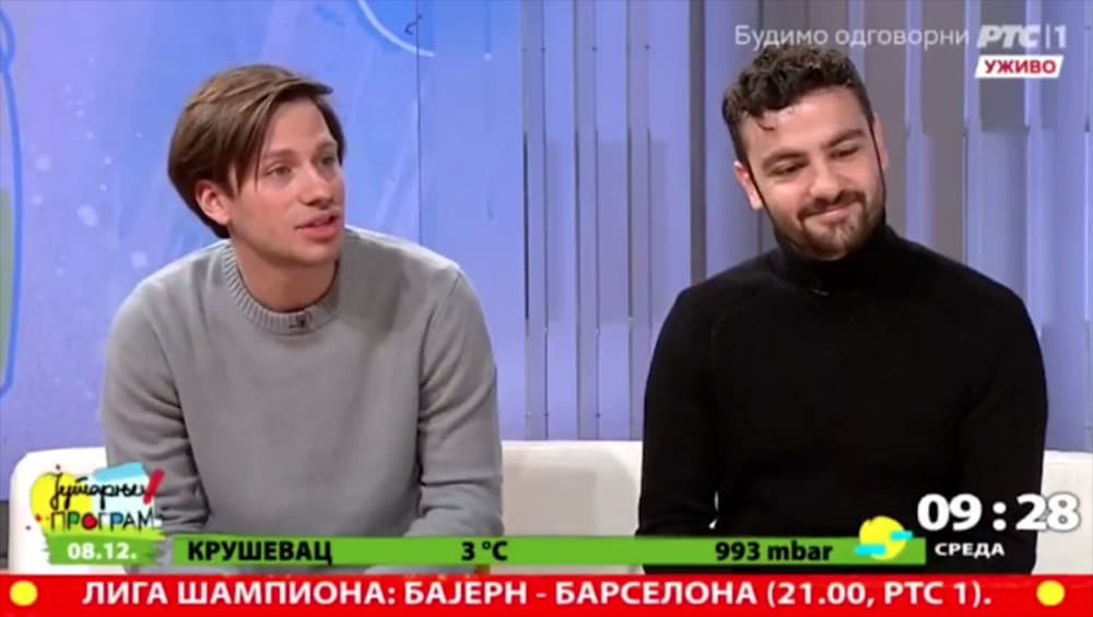 Šok u jutarnjem programu RTS: Glumci iz "Nečiste krvi" zovu ljude na proteste (VIDEO)