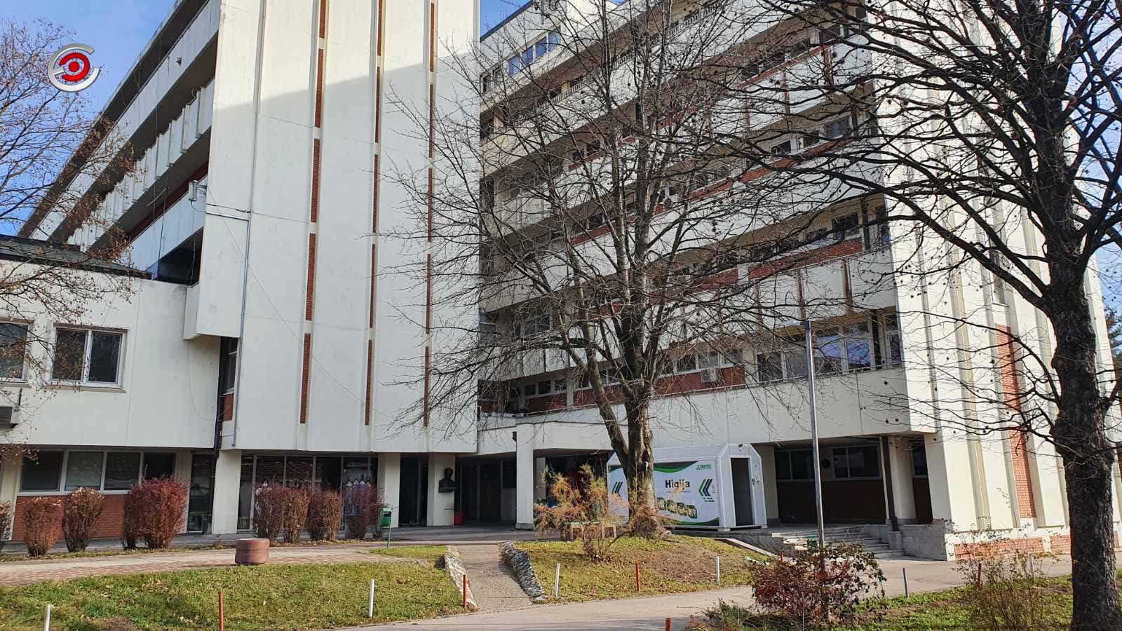 Dva pacijenta na kovid odeljenju, bez otpusta i prijema